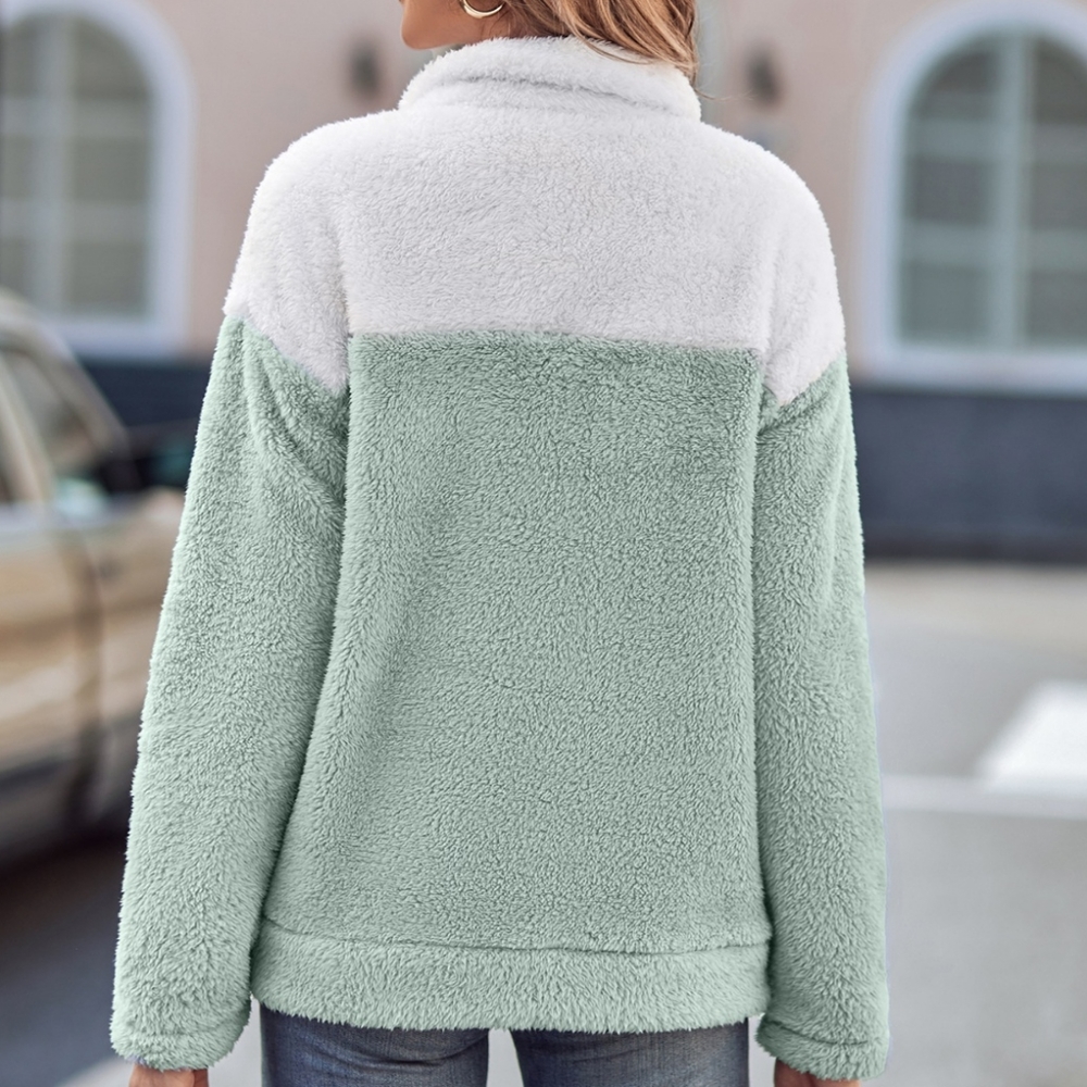 Cozy Teddy Duo Sweatshirt - Green - Picture 6 of 6